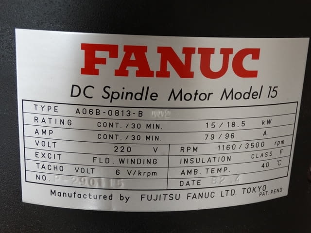 CNC Шпиндел-Мотор FANUC Model 15 - city of Plovdiv | Machinery - снимка 2