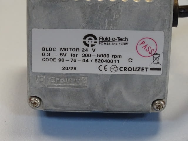 Мотор-помпа Fluid-O-Tech BLDC motor 24V Gear Pump FG 413XDOCT10000 - снимка 2