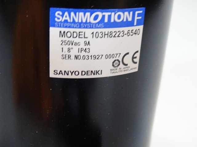 Стъпков мотор Sanyo-Denki 103H8223-6540 stepping motor Sanmotion F 250V - снимка 4