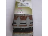 Bellissima 106-128см тъмнозелен, оранжев пухкав детски чорапогащник Белисима плътни детски чорапогащ
