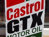 Метална табела кола Castrol GTX Кастрол моторно масло реклама смяна масла