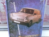 Метална табела кола Трабант Trabant DDR ГДР класика картон