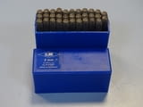 Комплект шлосерски букви-кирилица 2 mm Gravurem Cyrillic Alphabet 58-61 HRC