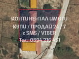 Код 62789. Парцел 1230м2 със стара постройка в стопанска зона, на кръстовище, с ток и вода между ст