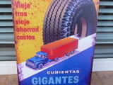 Метална табела Goodyear кола камион гуми големи Gigantes TIR гумаджия