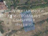 Код 62983. Панорамен парцел 800м2 / с 50м2 ид. части лок. път/ за жилищно застрояване с валидна скиц