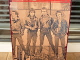 Метална табела музика The Clash пънк група рок китари концерт