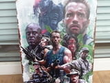 Метална табела филм Predator Хищникът Арнолд Шварценегер екшън джунгла