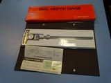 Шублер дълбокомер с индикаторен часовник Mitutoyo 527-303 DVD30 0-300mm Vernier Depth Gage