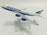 Boeing 747 самолет модел макет Трансаеро Русия вътрешни полети международни