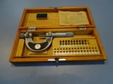 Резбомерен микрометър DDR Suhl Thread Мicrometer 0-25mm